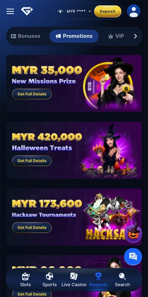 GemBet online casino promotions